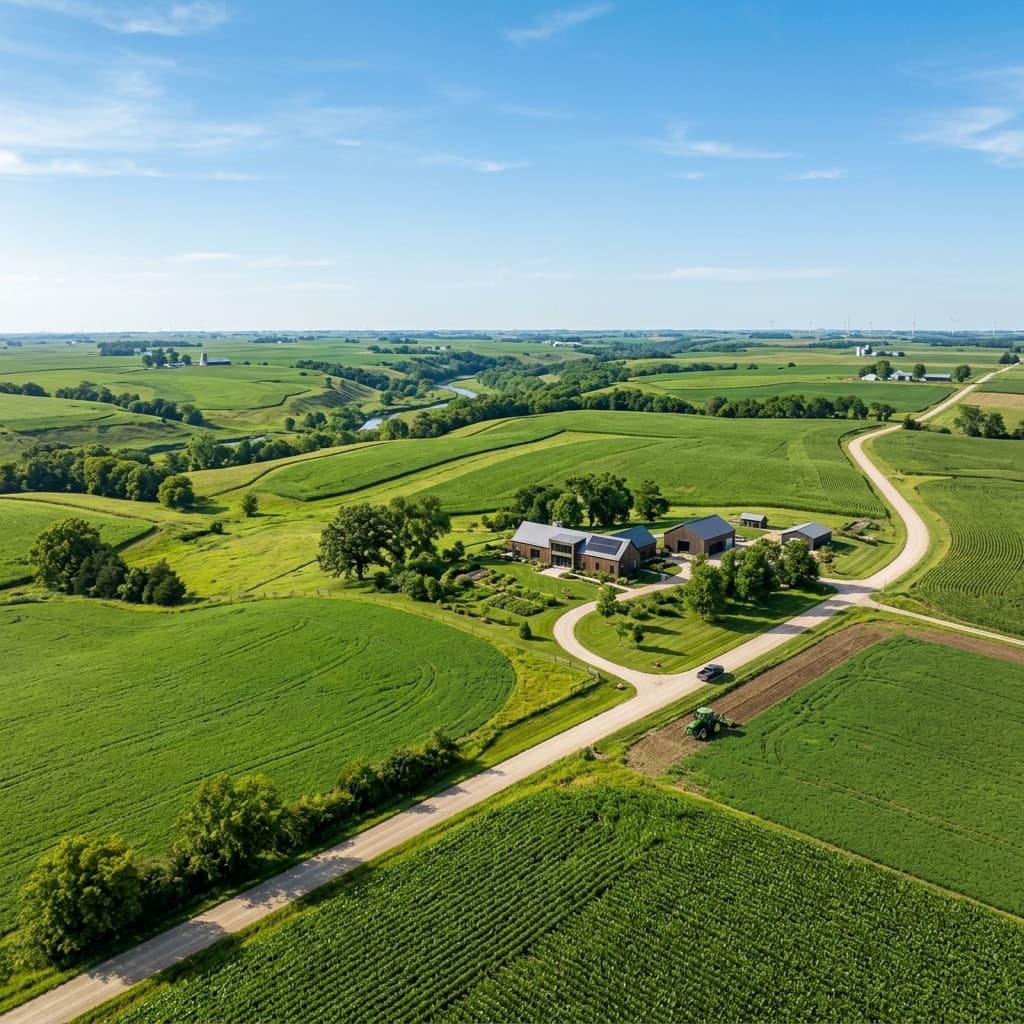 Scenic view of Iowa - MadCity Home Loans